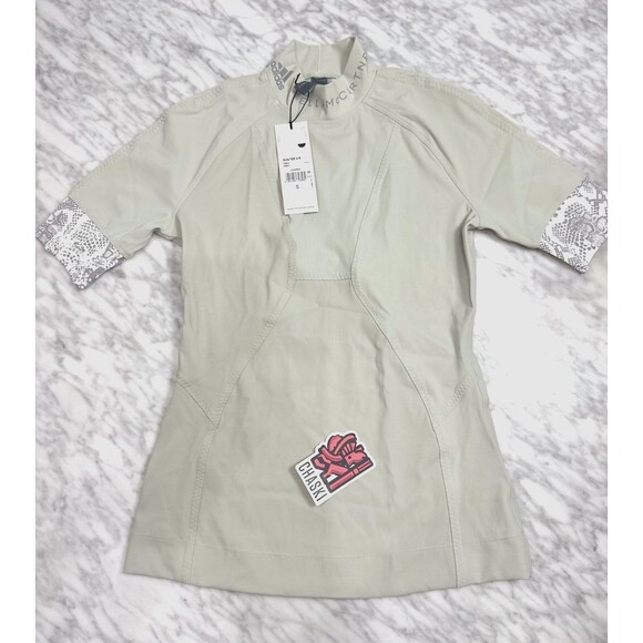 Adidas Stella McCartney Heat RDY Run Jersey Green FK9701 Compression Women Small - Picture 1 of 14